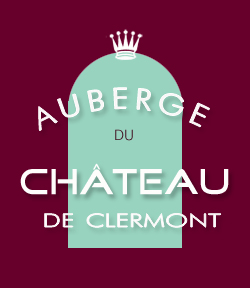 logo auberge restaurant du Château de Clermont réalisé par arvimedia guy degoutte webmaster Haute Savoie